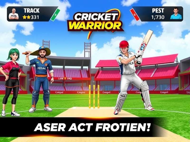 Ultimate Cricket Warrior Game Screenshot